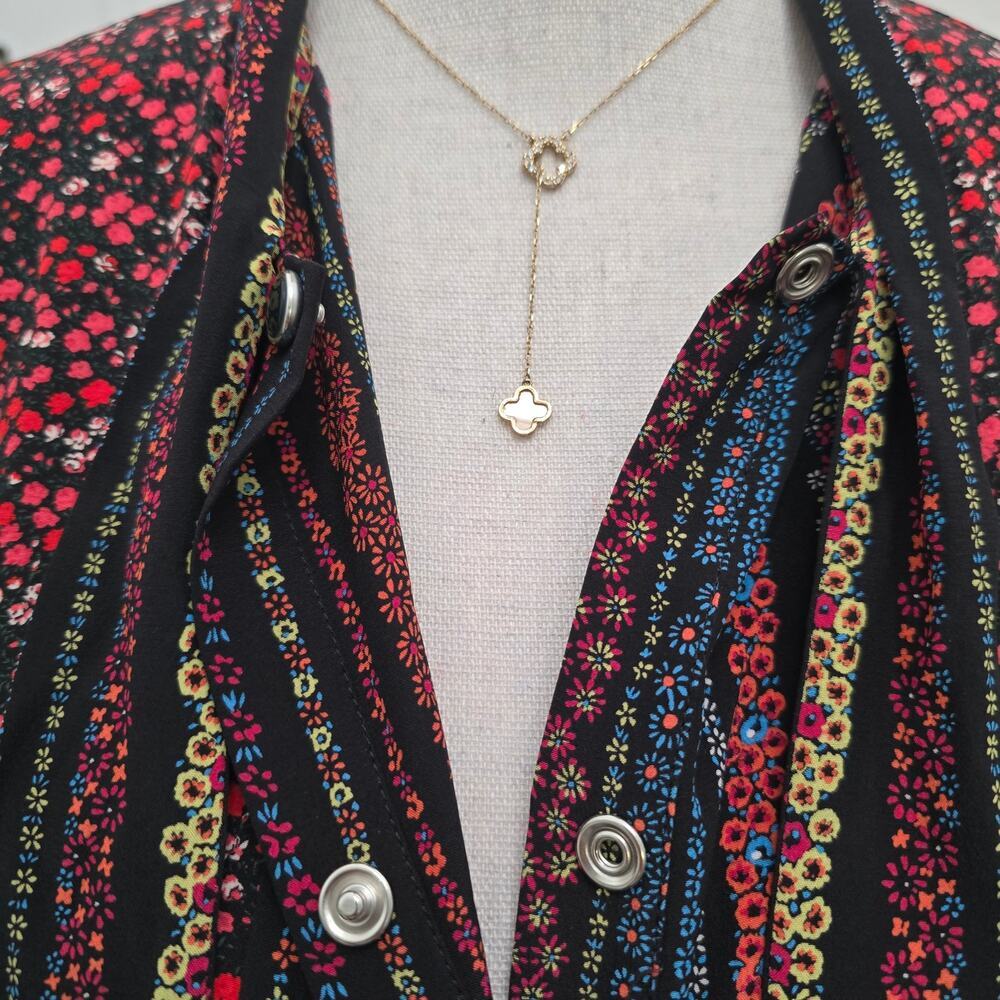 Nº21 Gilmar Printed Silk Patchwork Chemisier Dres… - image 6